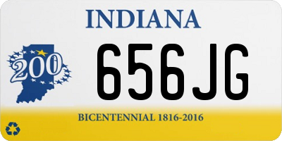 IN license plate 656JG