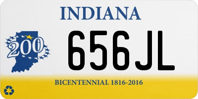 IN license plate 656JL