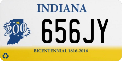 IN license plate 656JY