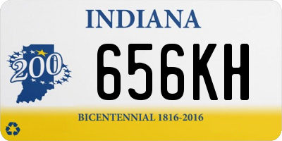 IN license plate 656KH