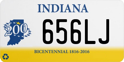 IN license plate 656LJ