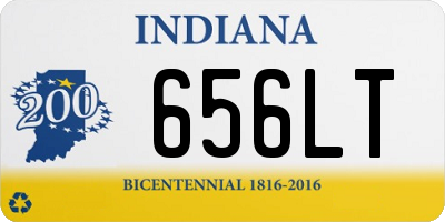IN license plate 656LT