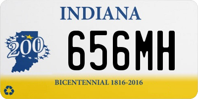 IN license plate 656MH