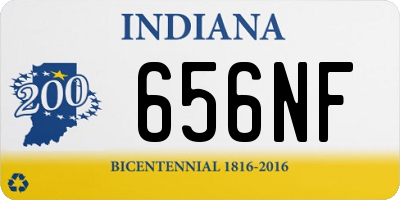 IN license plate 656NF