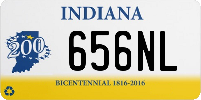 IN license plate 656NL