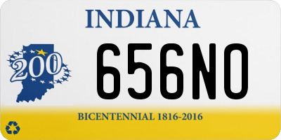 IN license plate 656NO
