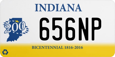 IN license plate 656NP