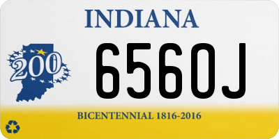 IN license plate 656OJ