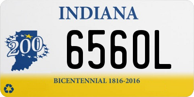 IN license plate 656OL