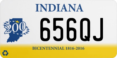 IN license plate 656QJ