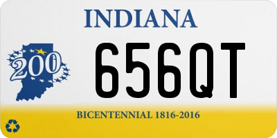 IN license plate 656QT