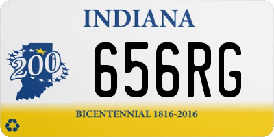 IN license plate 656RG