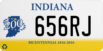 IN license plate 656RJ