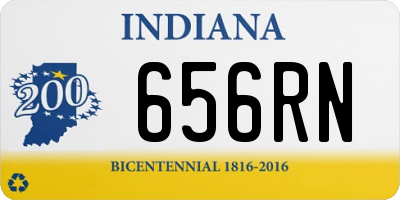 IN license plate 656RN