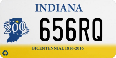 IN license plate 656RQ