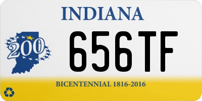 IN license plate 656TF