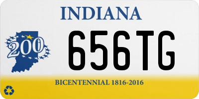 IN license plate 656TG
