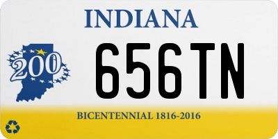 IN license plate 656TN