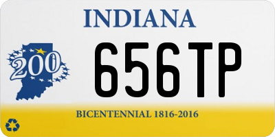 IN license plate 656TP