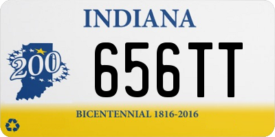 IN license plate 656TT