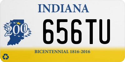 IN license plate 656TU