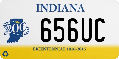 IN license plate 656UC