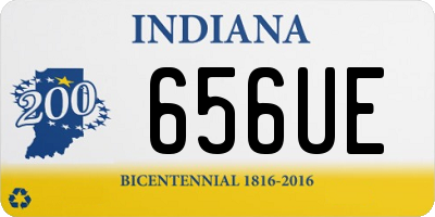 IN license plate 656UE