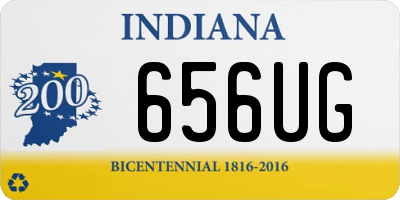 IN license plate 656UG