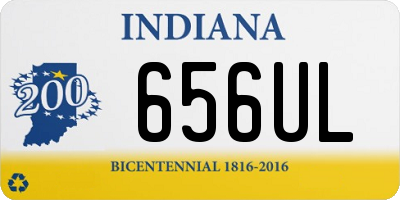 IN license plate 656UL