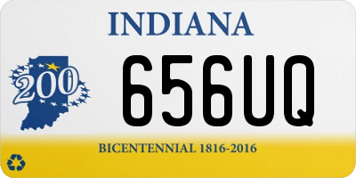 IN license plate 656UQ