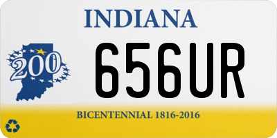IN license plate 656UR