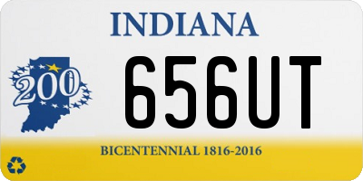 IN license plate 656UT