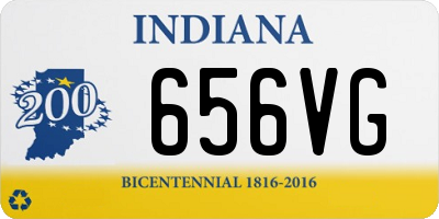 IN license plate 656VG