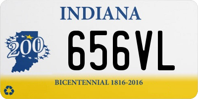 IN license plate 656VL