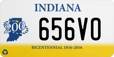 IN license plate 656VO