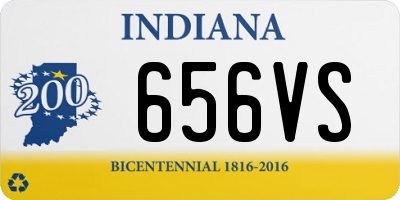 IN license plate 656VS
