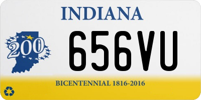 IN license plate 656VU