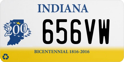 IN license plate 656VW