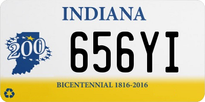 IN license plate 656YI