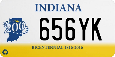 IN license plate 656YK