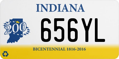 IN license plate 656YL