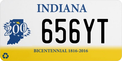 IN license plate 656YT