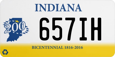 IN license plate 657IH