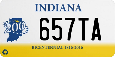 IN license plate 657TA