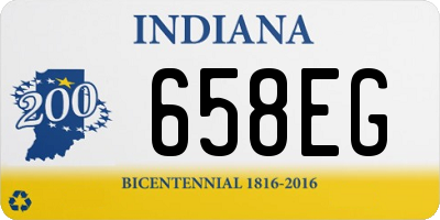 IN license plate 658EG