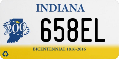 IN license plate 658EL