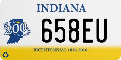 IN license plate 658EU