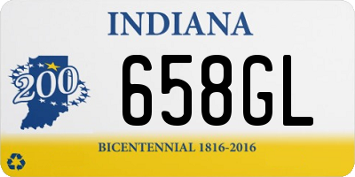 IN license plate 658GL