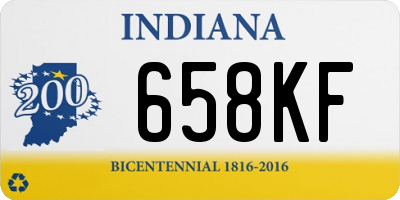 IN license plate 658KF