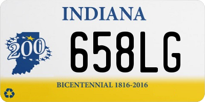 IN license plate 658LG